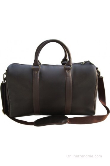 Mohawk Weekender Small Travel Bag - Medium(Chocolate Brown)